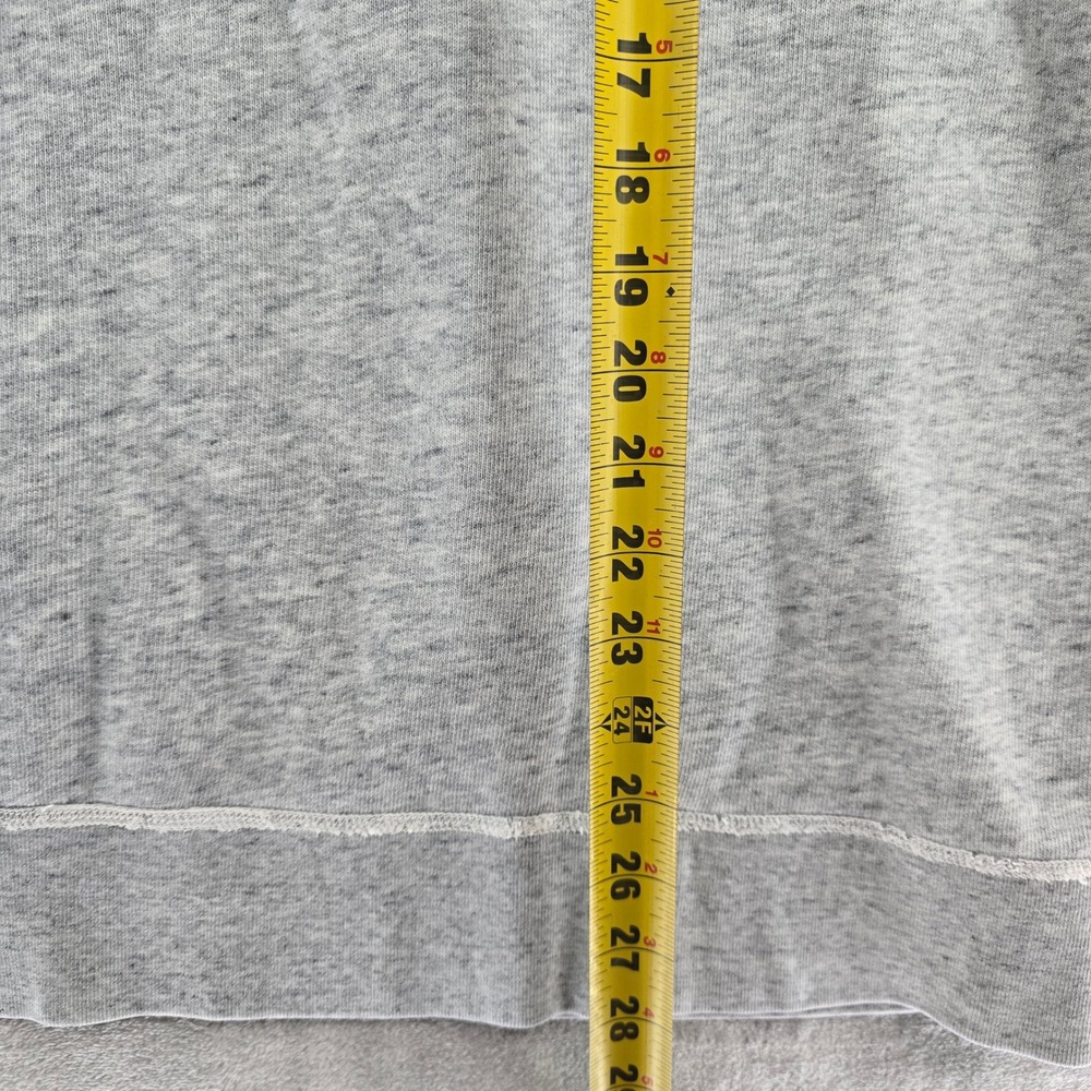 Alex Mill Sweatshirt Mens XL Gray Raglan Sleeve 100% Cotton Crewneck Pullover - Picture 5 of 8
